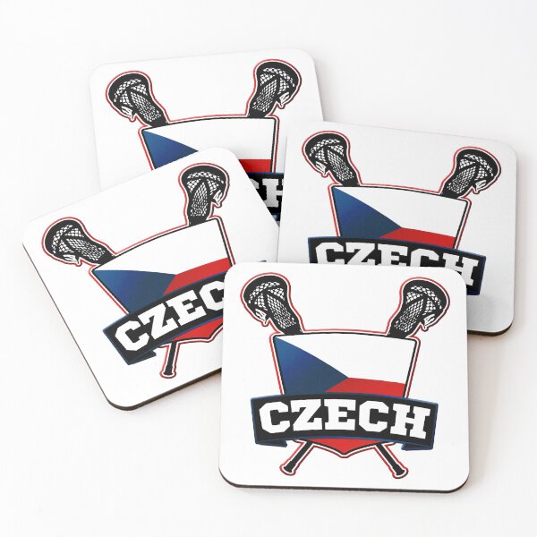 Item preview, Czech Lacrosse Flag Logo, Lakros, Czech Republic designed and sold by gamefacegear.