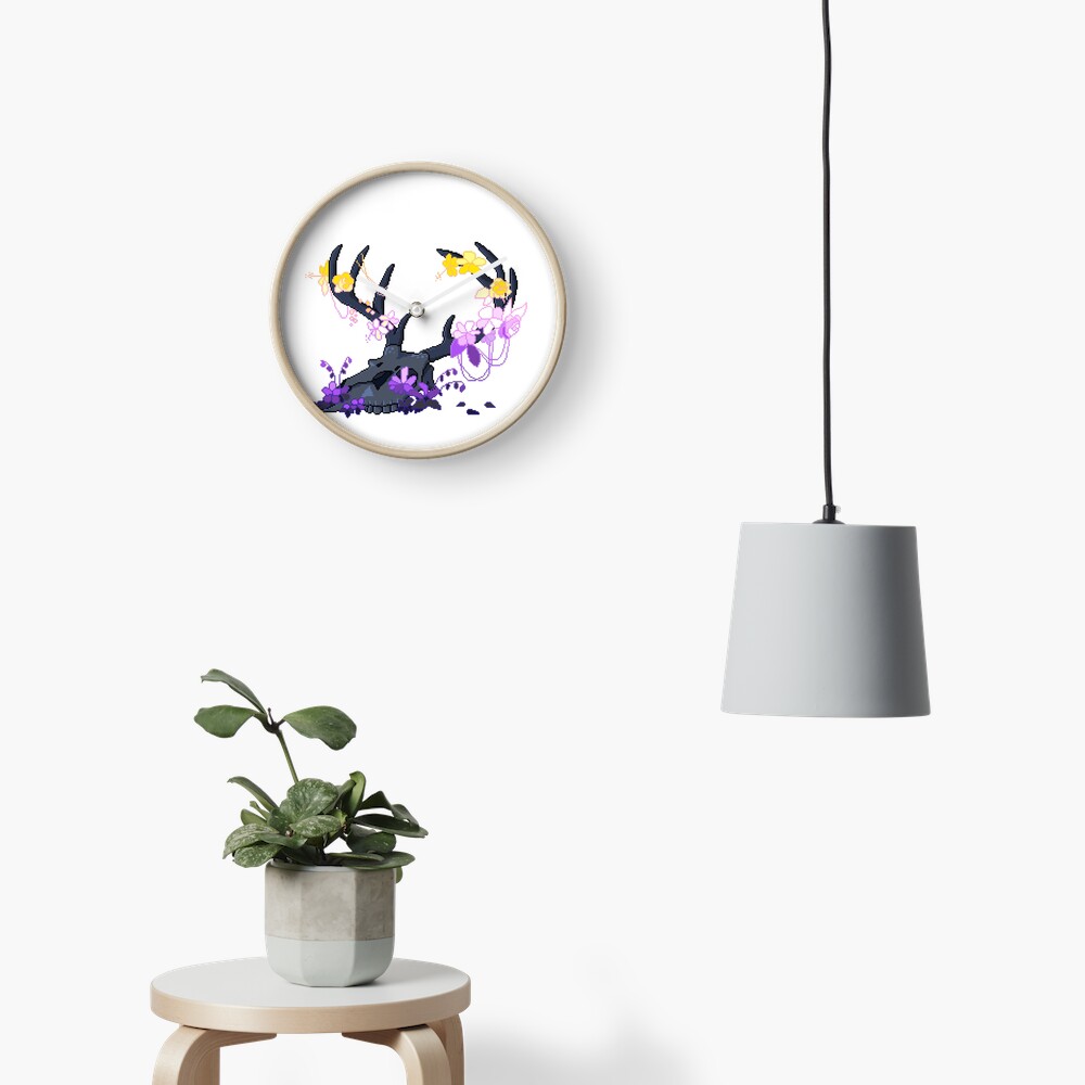 Item preview, Clock designed and sold by OceanicScribble.