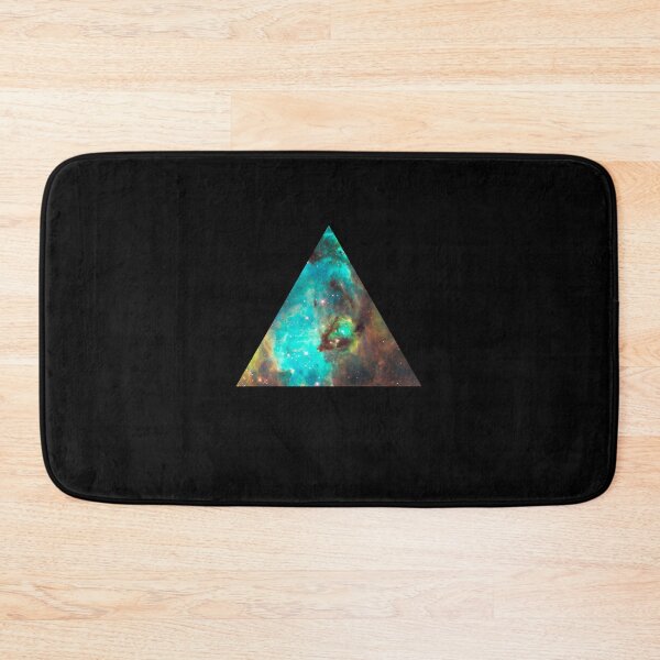 Item preview, Green Galaxy Triangle designed and sold by rapplatt.