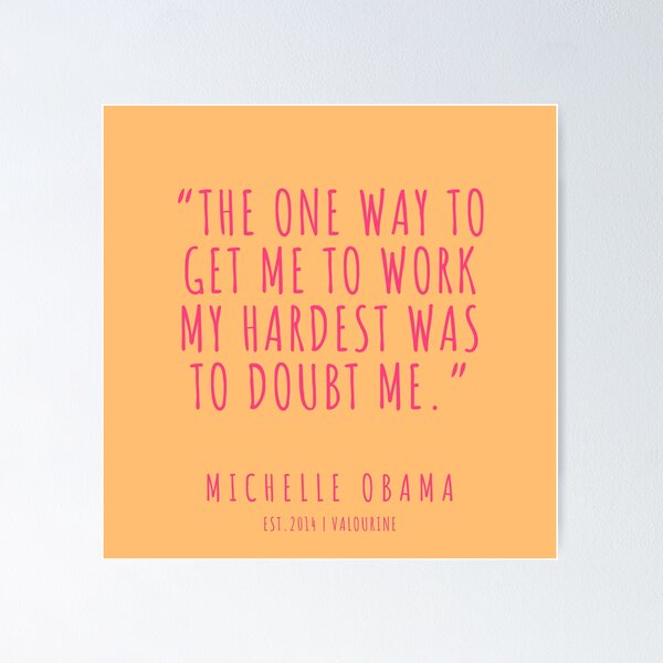 Item preview, 22  | Michelle Obama Quotes Series  | 190624 designed and sold by valourine.
