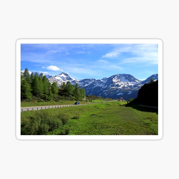 The Simplon Pass Sticker