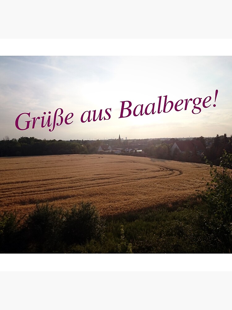 Grüße aus Baalberge von Gourmetkater