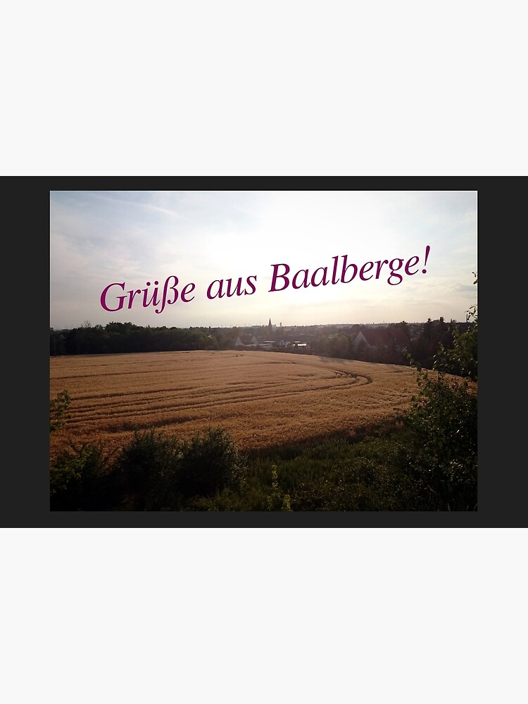 Grüße aus Baalberge von Gourmetkater