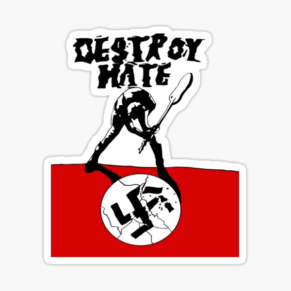 Artikel-Vorschau von Zerstören Sie Hass, designt und verkauft von TheArtPunk.