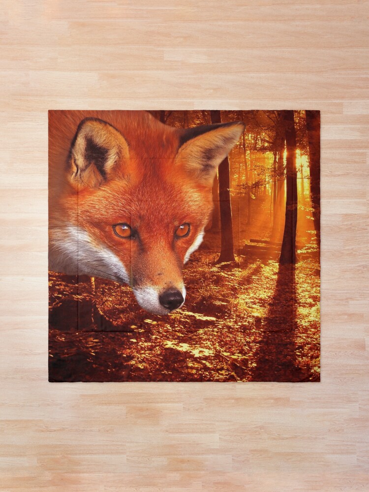 Alternate view of Red Fox Comforter