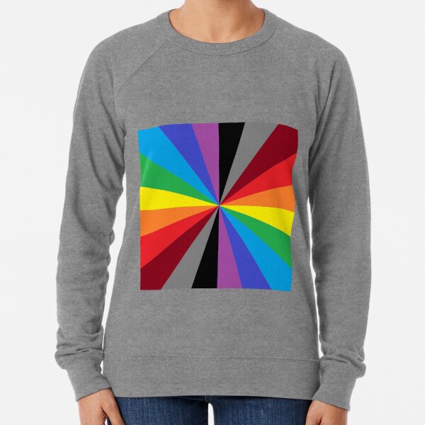 #Design, #abstract, #pattern, #illustration, psychedelic, vortex, modern, art, decoration Lightweight Sweatshirt