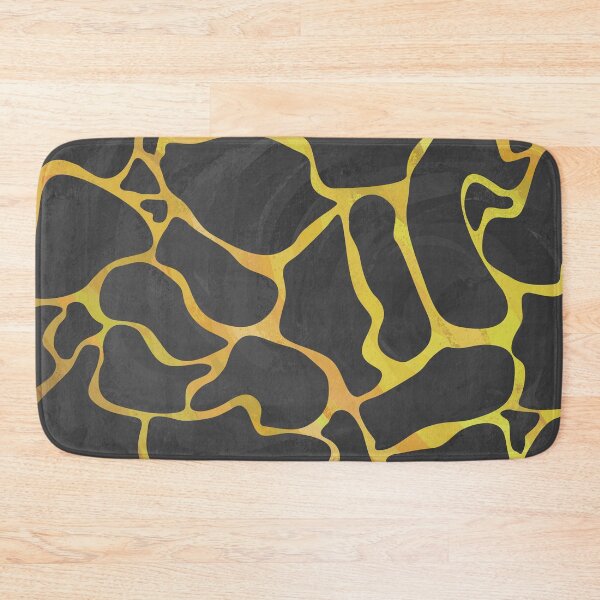 Item preview, Giraffe Black and Yellow Print designed and sold by ImagineThatNYC.