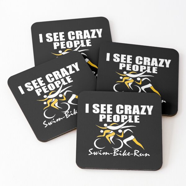 Item preview, Triathlon - I See Crazy People designed and sold by SmartStyle.