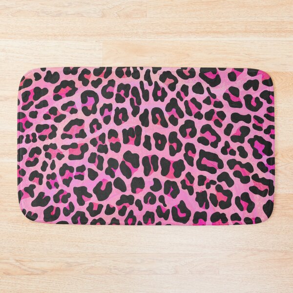 Item preview, Leopard Black and Hot Pink Print designed and sold by ImagineThatNYC.