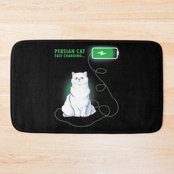 Item preview, Funny Persian Cat Fast Charging  designed and sold by TeeDoozy.