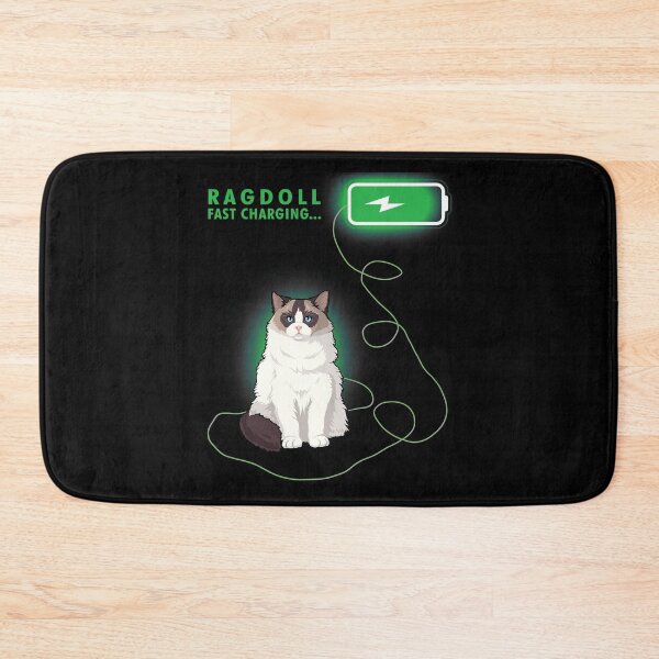 Item preview, Funny Ragdoll Cat Fast Charging  designed and sold by TeeDoozy.