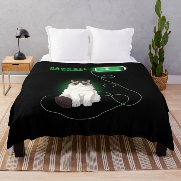 Item preview, Funny Ragdoll Cat Fast Charging  designed and sold by TeeDoozy.