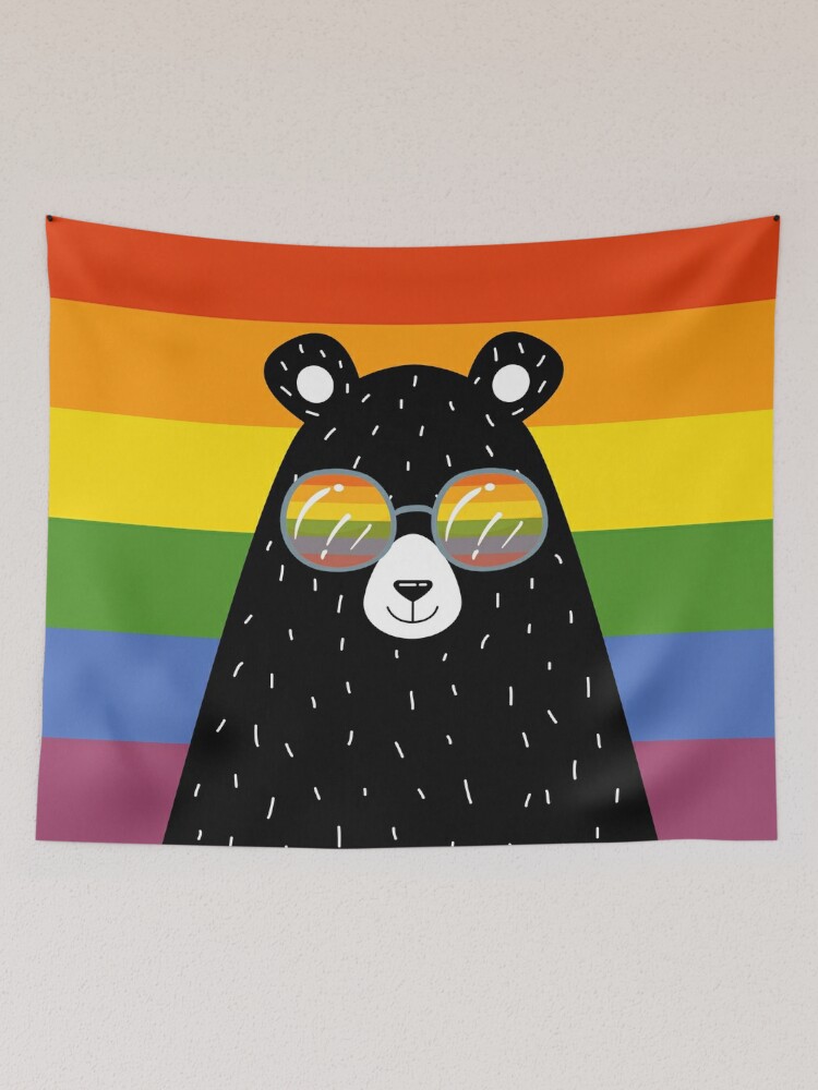 LGBT Tiger Gay Pride LGBTQ Rainbow Flag Sunglasses Sweatshirt