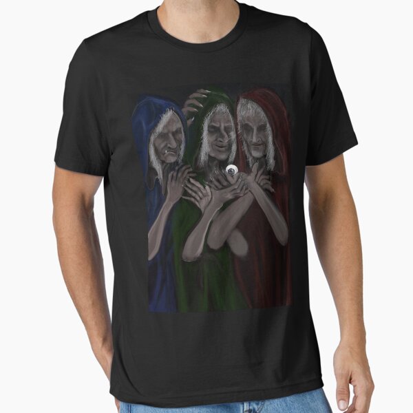Vista previa del artículo con la obra «THE GRAEAE SISTER TEE», diseñado y vendido por Ray Jackson.