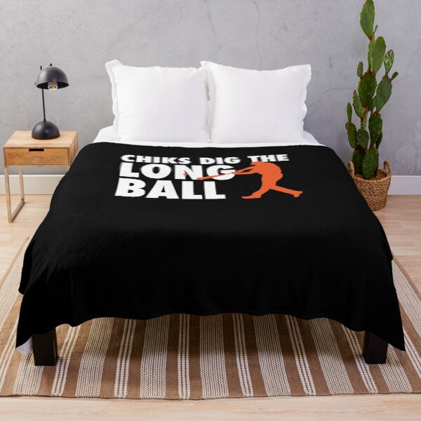 Item preview, Chicks Dig The Long Ball - Baseball designed and sold by Superhero Gear.
