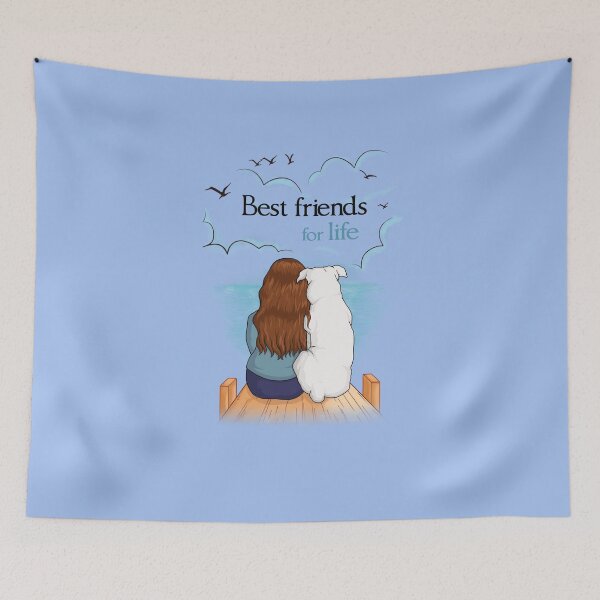 Item preview, Dog- best friend for life designed and sold by TeeDoozy.