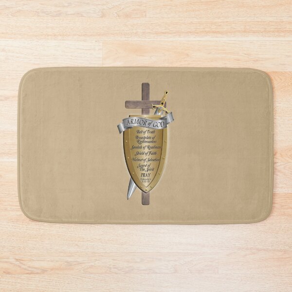 Item preview, Armor of God - Rugged Cross designed and sold by NoBonesLife.