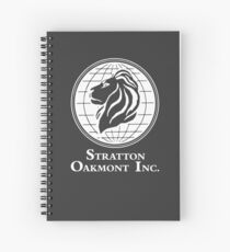 The Wolf of Wall Street Stratton Oakmont Inc. Scorsese (in white) Spiral Notebook