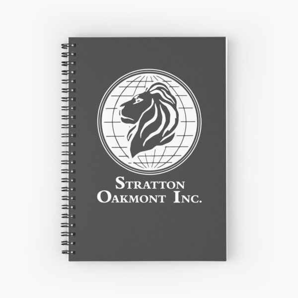 Der Wolf von Wall Street Stratton Oakmont Inc. Scorsese (in weiß) Spiralblock
