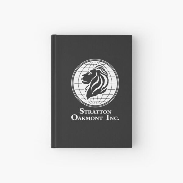 The Wolf of Wall Street Stratton Oakmont Inc. Scorsese (in white) Hardcover Journal