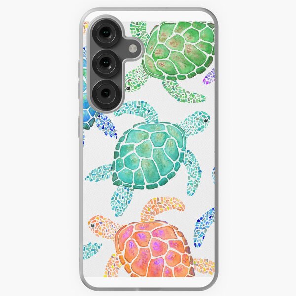 Item preview, Turtle pattern (colour) designed and sold by ellenshawdesign.