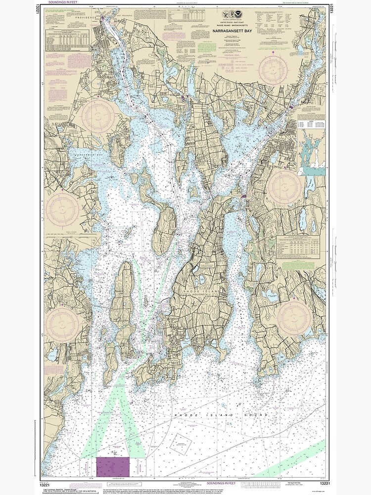 "Newport Nautical Chart" Poster for Sale by cocreations Redbubble