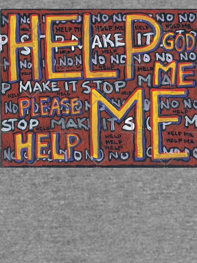 HELP ME - God, Help Me! - Brianna Keeper Painting by willpate