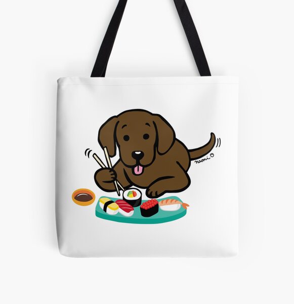 Marshalls Shopping Bag Chocolate Lab~Labrador Retriever DOG~Reusable Tote  Bag