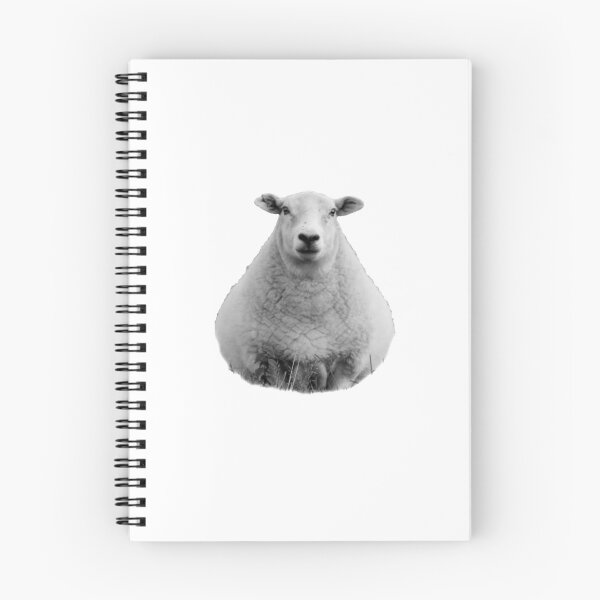 Item preview, Black and White Sheep in Field designed and sold by tribbledesign.