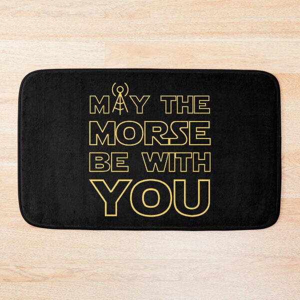 Item preview, May The Morse Be With You HAM Radio designed and sold by hadicazvysavaca.