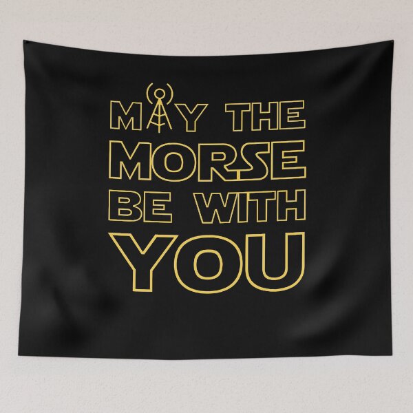 Item preview, May The Morse Be With You HAM Radio designed and sold by hadicazvysavaca.