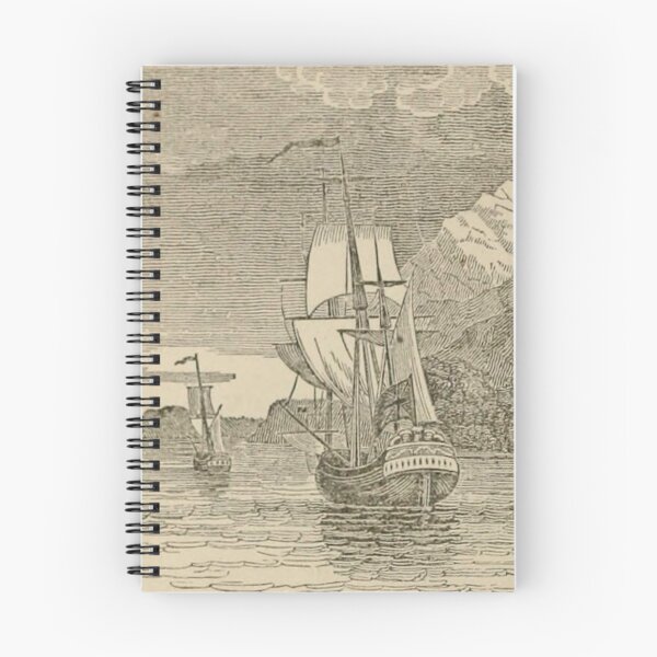 Item preview, Vintage Galleon Ships drawing designed and sold by Vintage Designs +.