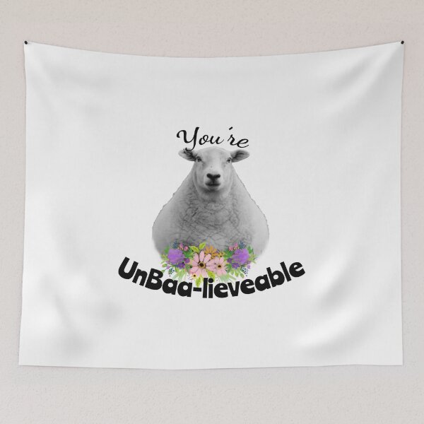 Item preview, You're Un-baa-lieveable Sheep designed and sold by tribbledesign.
