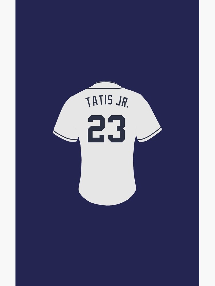 Tatis Jr Jersey Sticker for Sale by cocreations