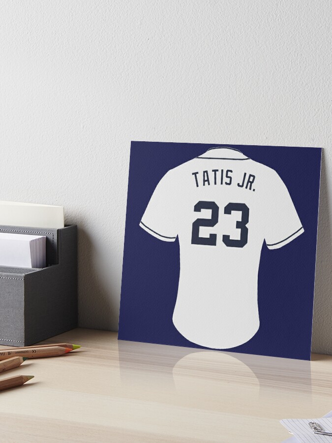 Tatis Jr Jersey Sticker for Sale by cocreations