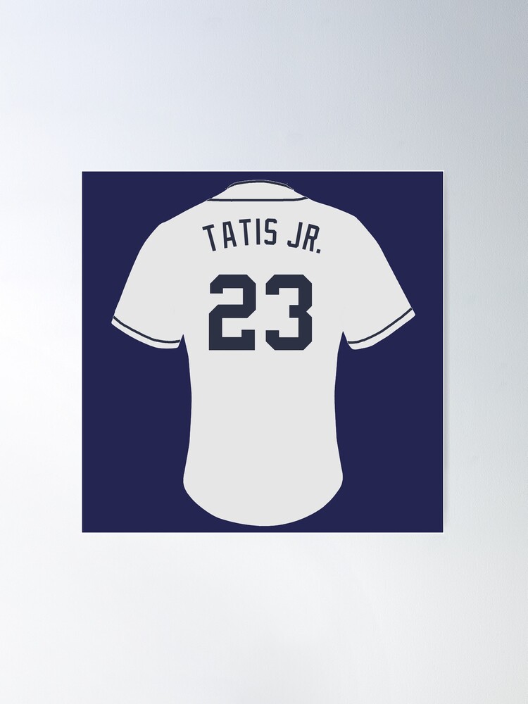 Fernando Tatis Jr. #23 Celebrates Poster for Sale by PluginBabes