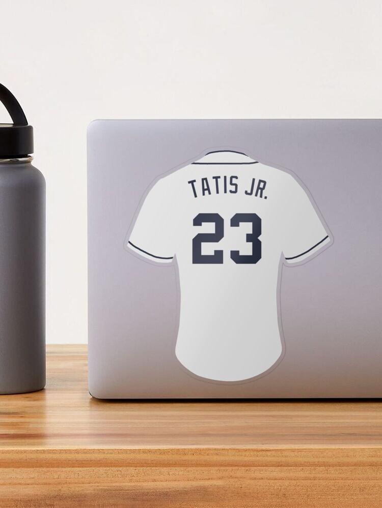 Tatis Jr Jersey Sticker for Sale by cocreations