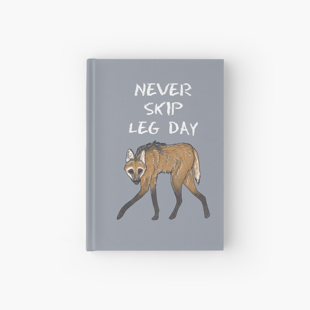 Maned wolf - Animal series Hardcover Journal
