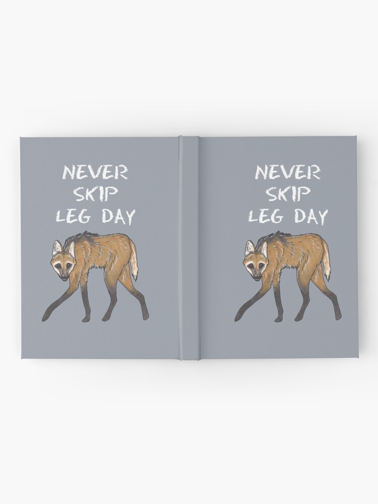 Alternate view of Maned wolf - Animal series Hardcover Journal