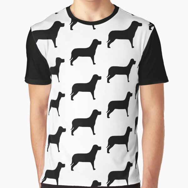 Black Labrador Graphic T-Shirt