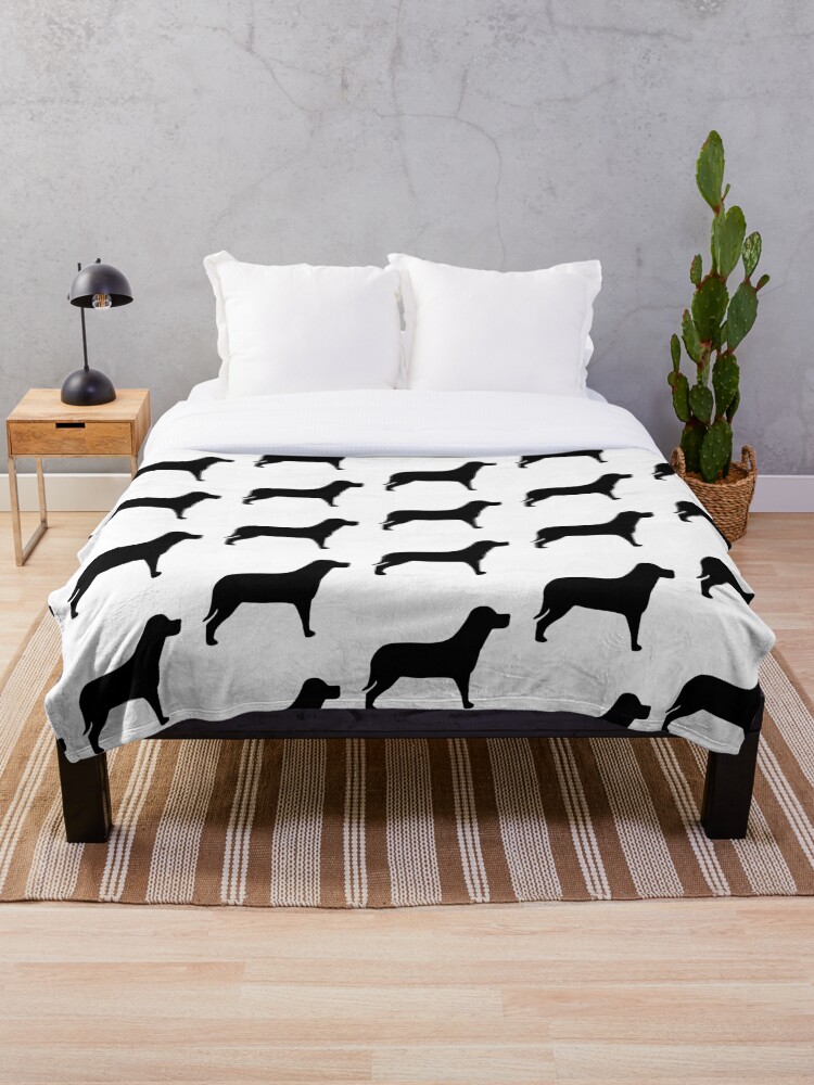 labrador blanket throw