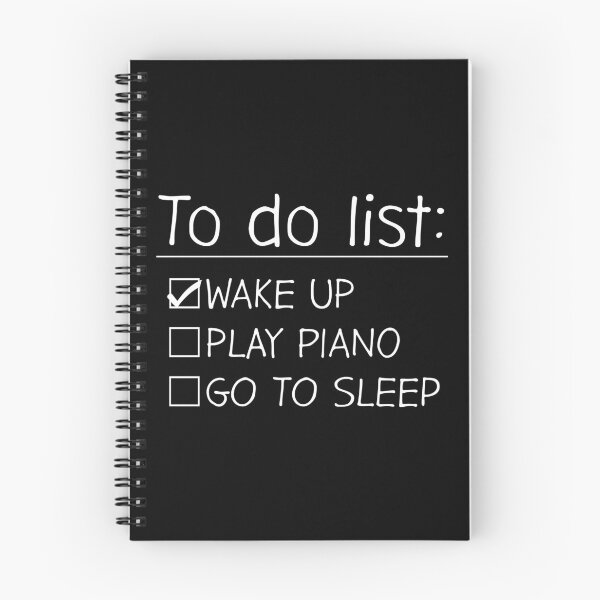 Item preview, To do list Piano Play designed and sold by GoodQuality.