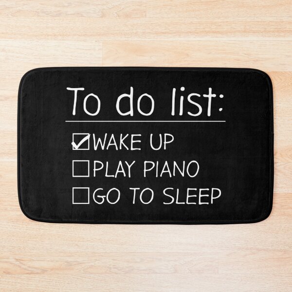 Item preview, To do list Piano Play designed and sold by GoodQuality.