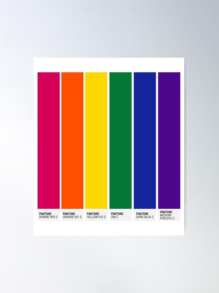 PANTONE® USA  Celebrating the Rainbow: The Stories and Significance of  Pride Flag Colors