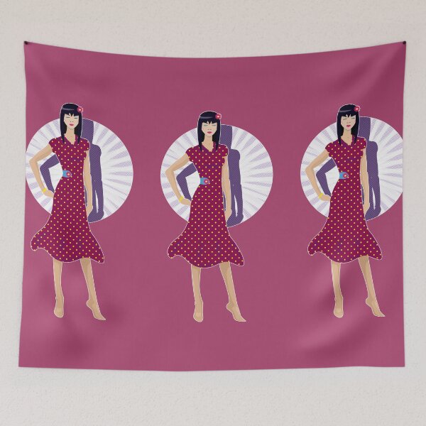 Item preview, Cute Fashion girl designed and sold by AliensRich.