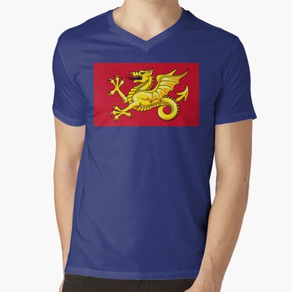 Flag Of Wessex Wyvern T Shirt By Woofang Redbubble 2110