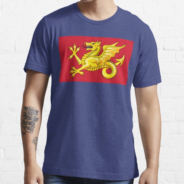 Flag Of Wessex Wyvern T Shirt For Sale By Woofang Redbubble Flag Of Wessex T Shirts 7104