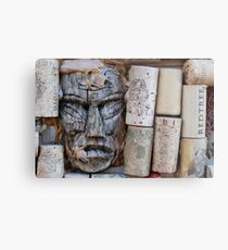 Tiki & Cork Metal Print
