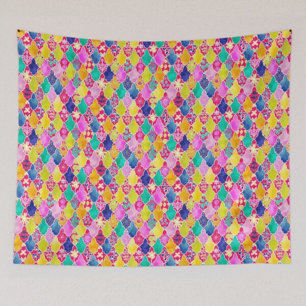 Item preview, Marrakesh Floral Tiles designed and sold by Anastasia Rae Creative.