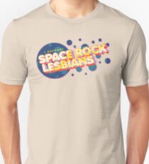 "I Support Space Rock Lesbians" Unisex T-Shirt